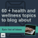 Struggling to blog? Here are 60+ health and wellness topics